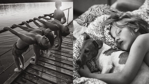 Una madre eternizó en fotografías cómo sus hijos pasaron las vacaciones en el ca